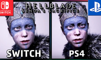 Hellblade : comparatif vidéo Switch VS PS4
