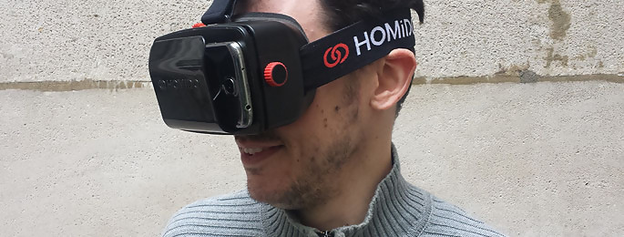 Homido : on a testé le casque de réalité virtuelle français !
