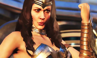 Injustice 2 : un trailer de gameplay opposant Wonder Woman et Blue Beetle