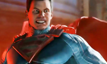 Injustice 2 : trailer de gameplay où Superman devient fou