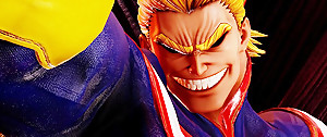Jump Force : All Might (My Hero Academia) met des patates de forain