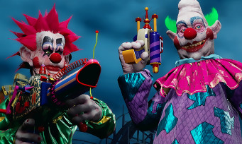 Killer Klowns from Outer Space : comparatif vidéo entre le jeu vidéo et le film