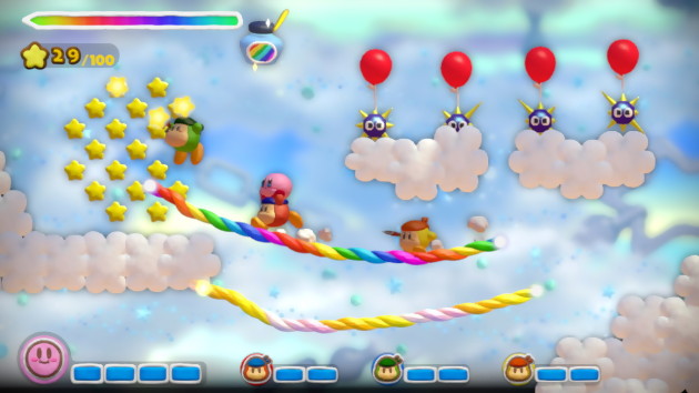 Kirby et le pinceau arc-en-ciel