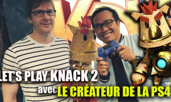 Knack 2 : 15 min Let's Play avec Mark Cerny, le créateur de la PS4