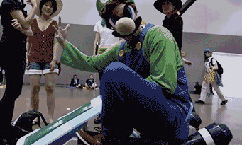 Mario Kart 8 : voici le cosplay Luigi bad-ass