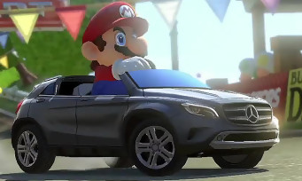 Mario Kart 8 : une nouvelle vidéo avec des voitures Mercedes-Benz