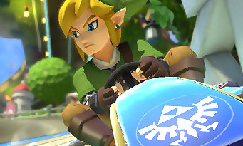 Mario Kart 8 : images des bonus Zelda et F-Zero