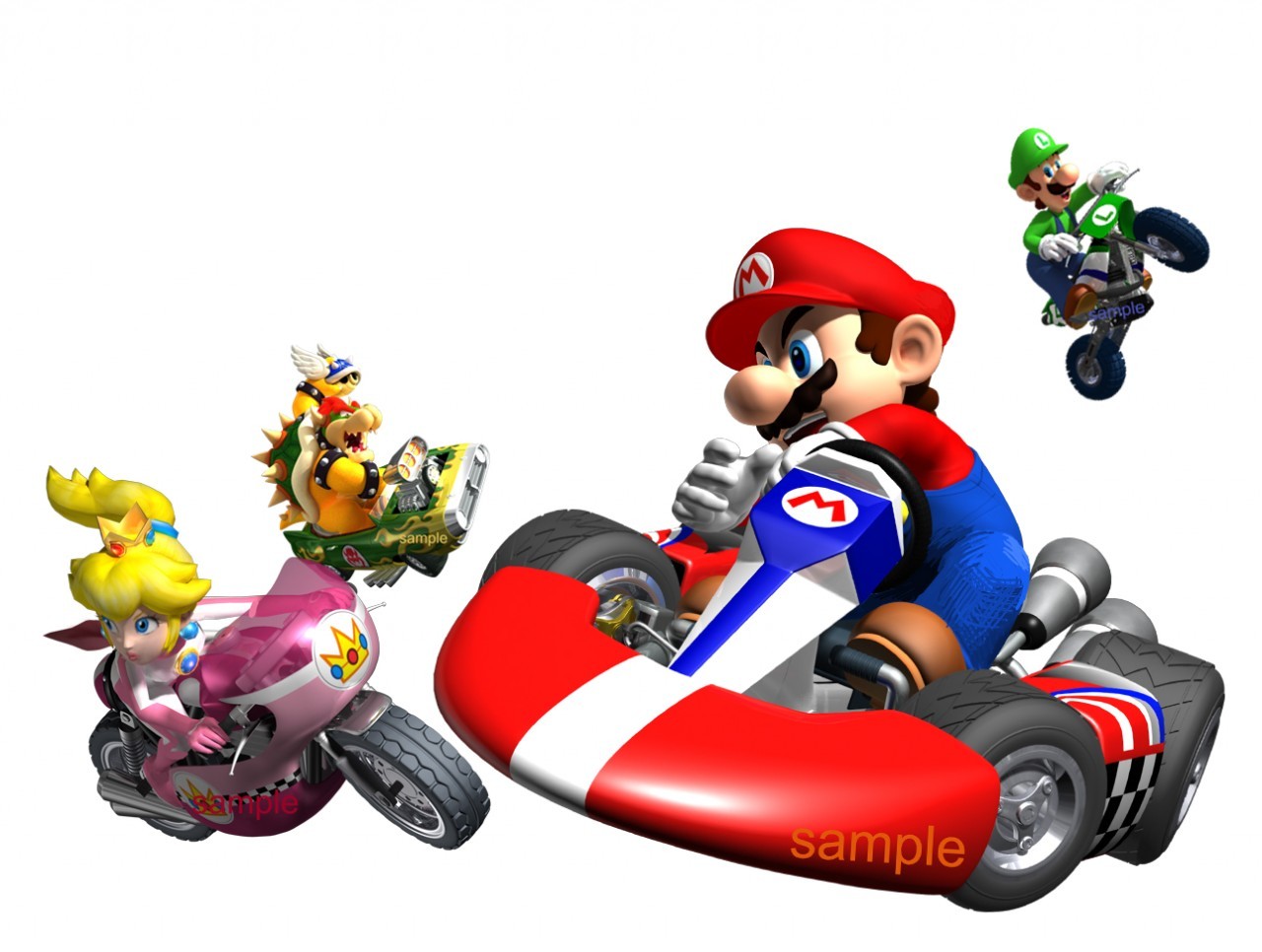 Frantic items in mario kart