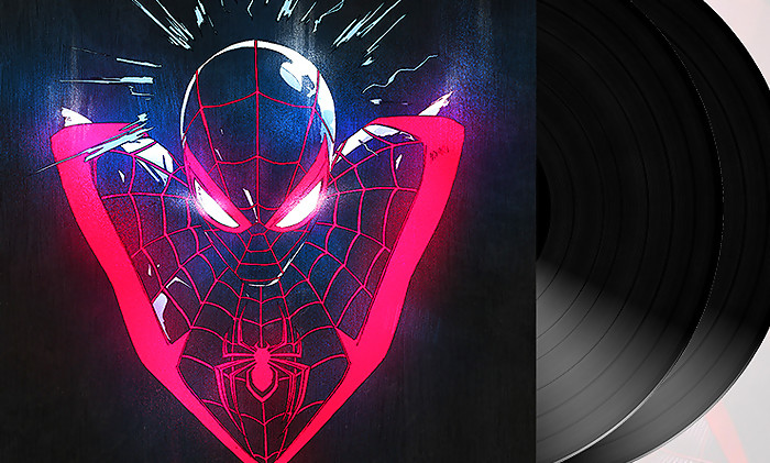 Spiderman factory Miles Morales Vinyl Soundtrack