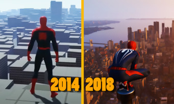 Spider-Man : une vidéo retrace l'avancée du jeu pendant 4 ans