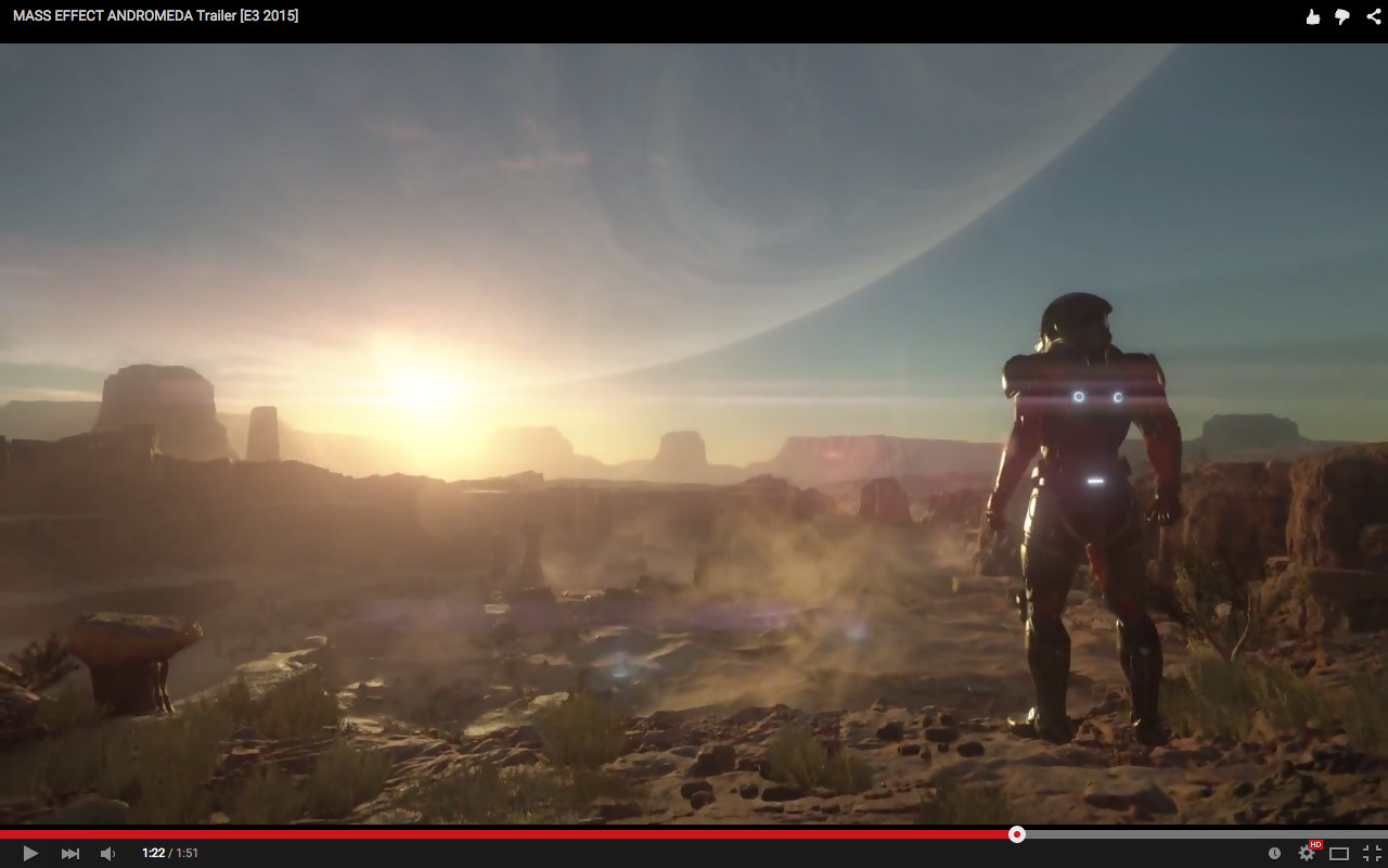 Mass Effect 4 Le Premier Trailer Du Jeu à L E3 2015