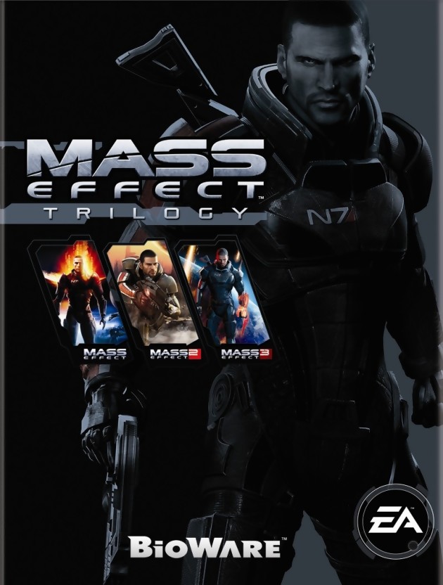 Mass effect trilogy что входит в комплект