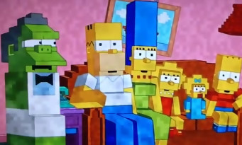 Minecraft : le générique des Simpsons