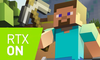 Minecraft : un trailer de gameplay avec le RTX activé !