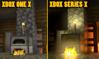 Xbox Series X : des images comparent Minecraft avec la version Xbox One, ray tracing à l'appui
