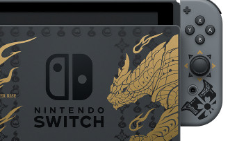 Nintendo Switch : une console collector Monster Hunter Rise arrive, images