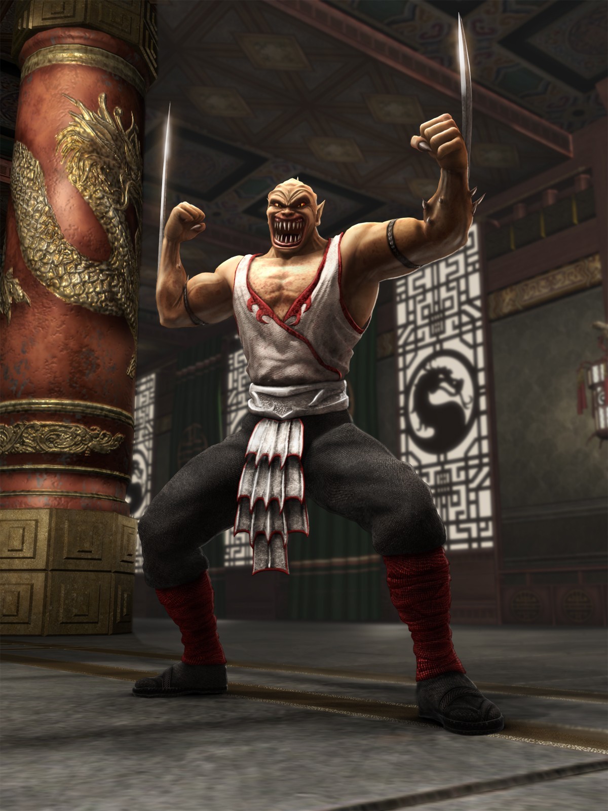 Artworks Mortal Kombat Shaolin Monks