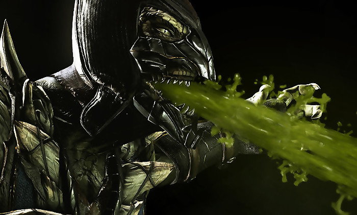 Mortal Kombat X: 7 دقائق من اللعب بين Reptile وKitana