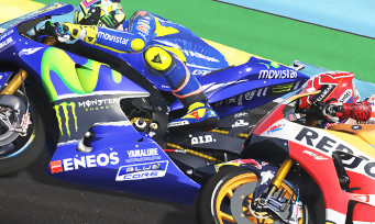 MotoGP 17 : trailer de gameplay de Rossi, Lorenzo et Marquez