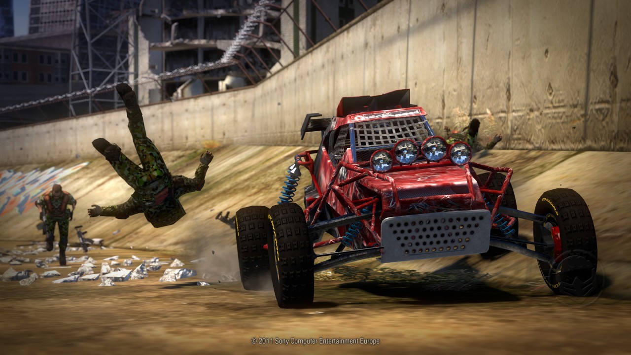 Транспорт в motorstorm apocalypse