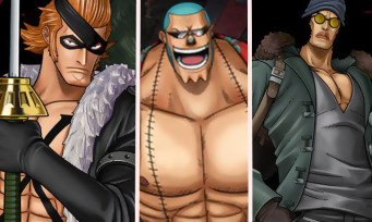 One Piece Burning Blood : images PS4 d'Aokiji, Franky Shogun et X Drake