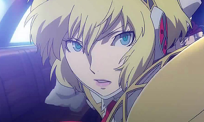 《女神異聞錄 4 Ultimax》：Aigis 和 Akihiko 在影片中使用畫筆