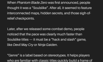 Phantom Blade Zero