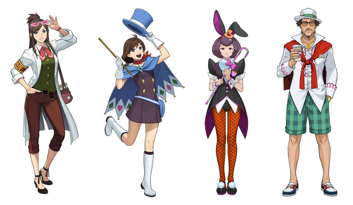 Phoenix wright personnages