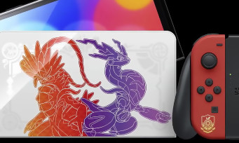 Pokémon Violet & Ecarlate : une Nintendo Switch OLED collector, basique mais jol