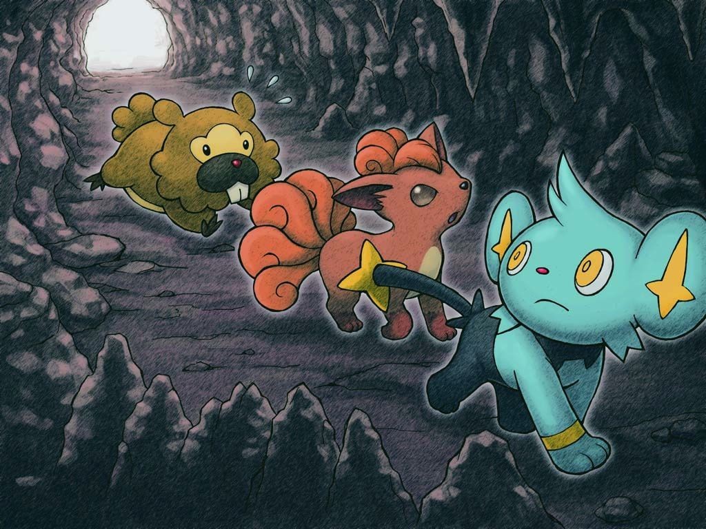 Artworks Pokémon Donjon Mystère : Explorateurs du Ciel - Page 2 Shinx Wallpaper