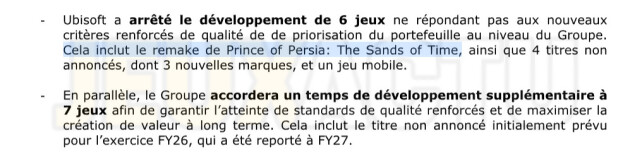 Prince of Persia : Les Sables du Temps Remake