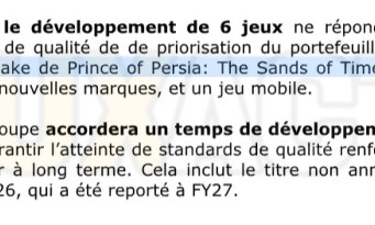 Prince of Persia Les Sables du Temps Remake