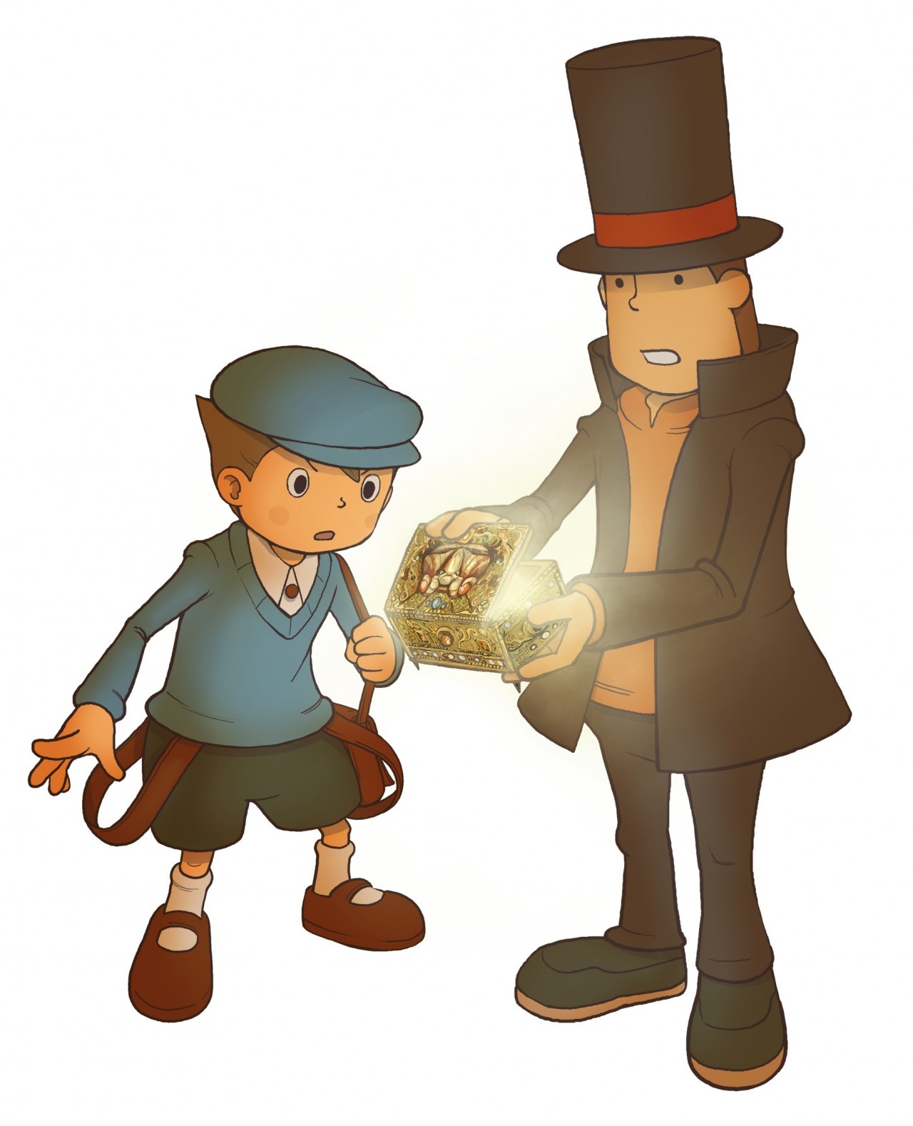 Artworks Professeur Layton Et La Bo te De Pandore Page 2