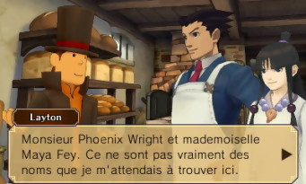 Professeur Layton vs Phoenix Wright Ace Attorney