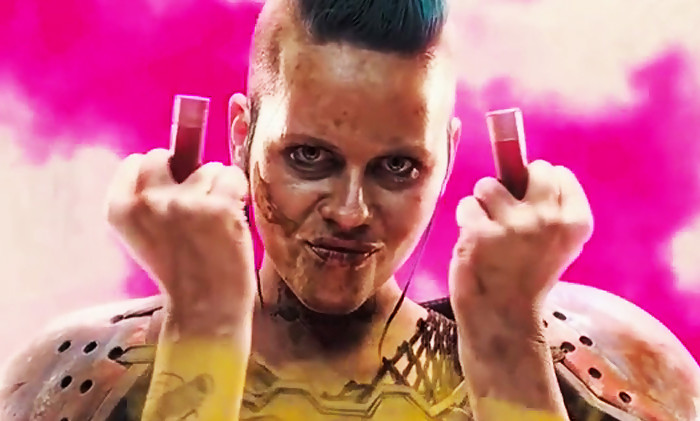 RAGE 2: تم تسريب المقطع الدعائي الرسمي وهو مليء بالأشرار ذات اللون الوردي الحلو