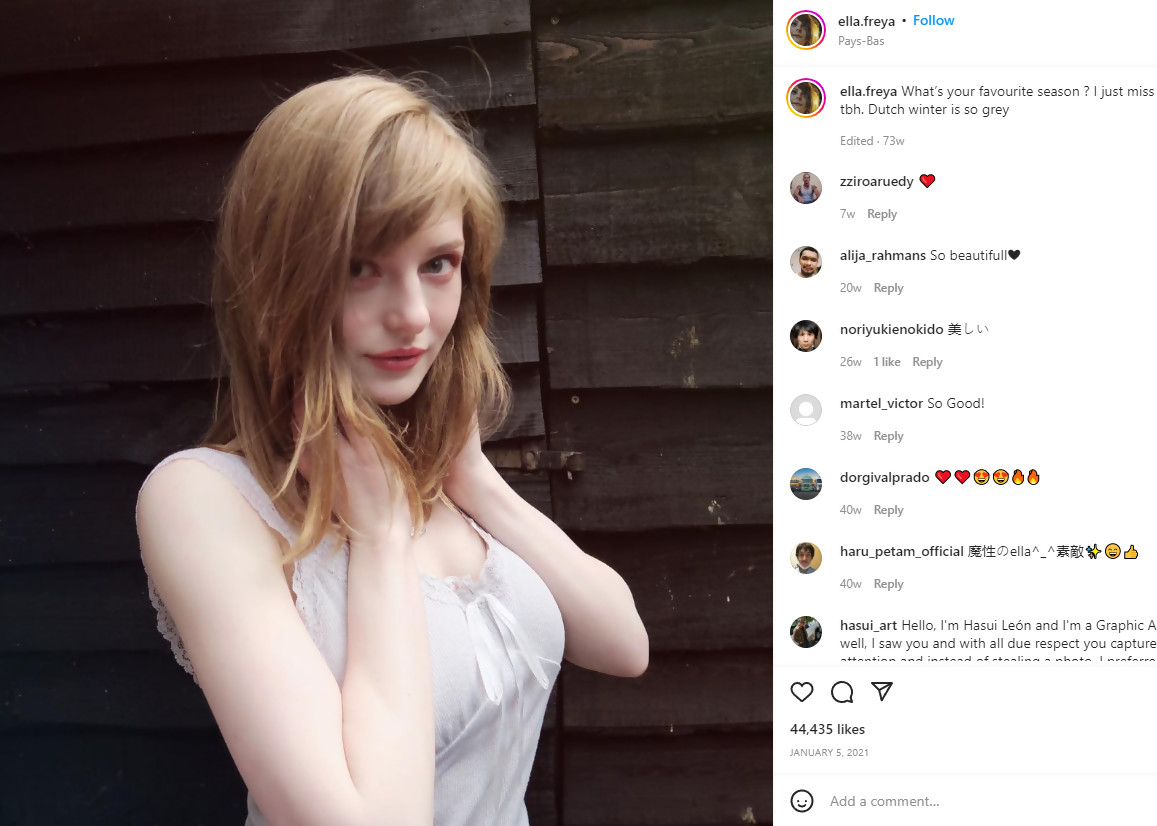 Social - Instagram model confirms she's Resident Evil 4 remake's