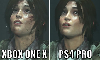 Rise of the Tomb Raider : un comparatif Xbox One X / PS4 Pro en 4K