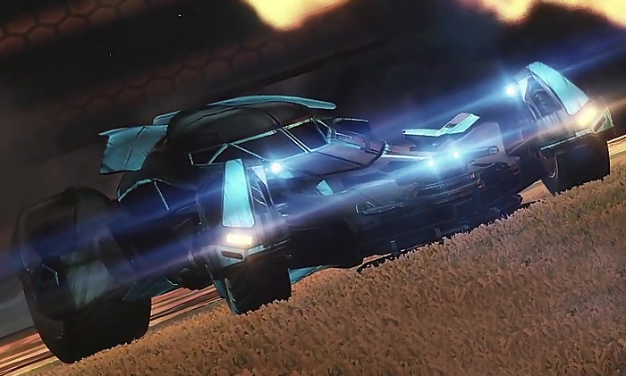 Rocket League: سنتمكن قريبًا من اللعب بسيارة Batmobile من لعبة Batman v Superman