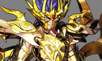 Saint Seiya Soldier's Soul : les Chevaliers d'Or avec leur armure divine