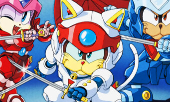 Les Samurai Pizza Cats sont de retour dans un jeu vidéo, ambiance années 90