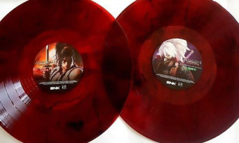 Samurai Shodown : la BO en double vinyle marbré, c'est de toute beauté !