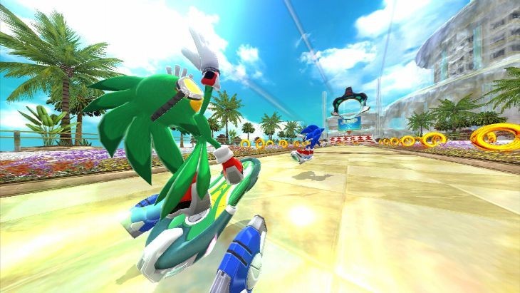 download free free sonic free riders