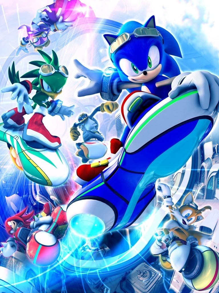 free download shadow sonic free riders