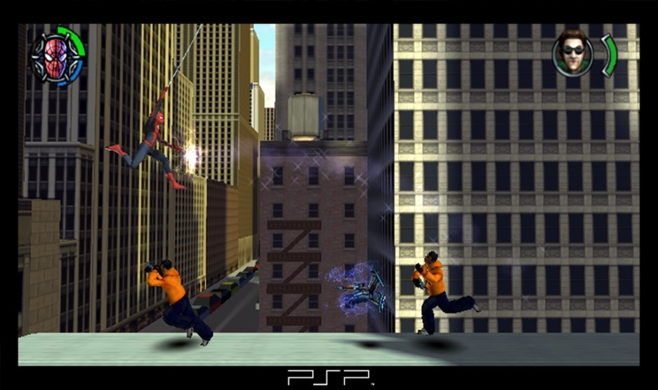 Spiderman 2 aussi sur PSP.