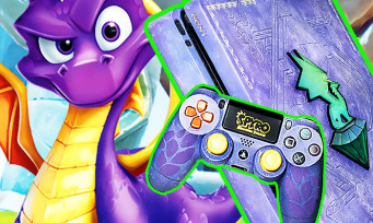 Spyro Reignited Trilogy : une superbe PS4 custom à l'effigie du jeu !