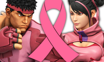 Street Fighter 5 : des costumes roses-bonbons contre le cancer du sein