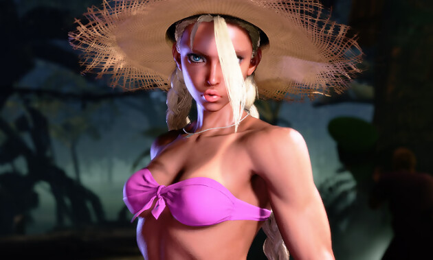 Street Fighter 6 : C. Viper se dévoile avec les costumes dénudés de l'été