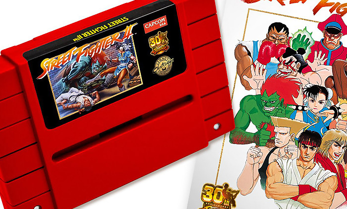 Street Fighter 2: خرطوشة Super NES لهواة الجمع الفائق للاحتفال بالذكرى الثلاثين للسلسلة