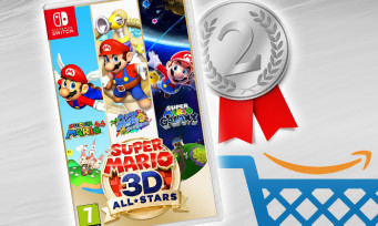 Super Mario 3D All-Stars : c'est déjà le deuxième jeu le mieux vendu sur Amazon en 2020 !
