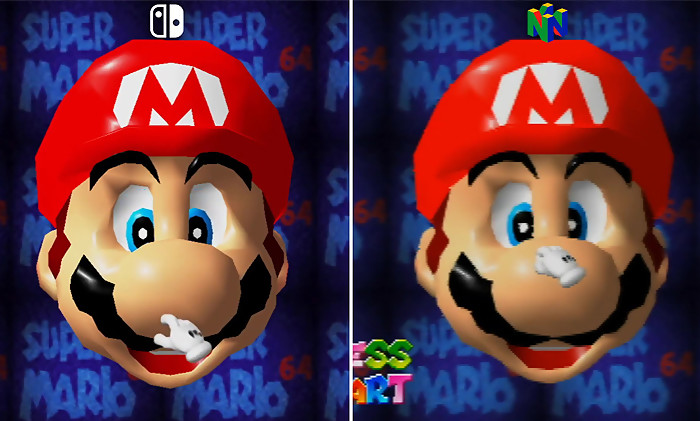 super mario 64 for the switch